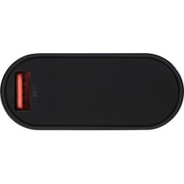 Внешний аккумулятор с QC/PD "Qwik", 10000 mah, черный (Р)