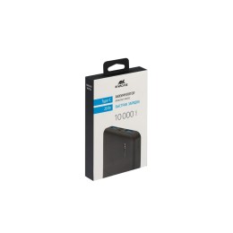RIVACASE VA2532 (10000 мАч) QC/PD 20W внешний аккумулятор с дисплеем, черный 12/48