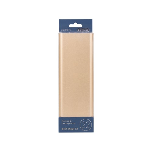 Внешний аккумулятор Rombica NEO AZ220G Quick, 22000 mAh, золотистый