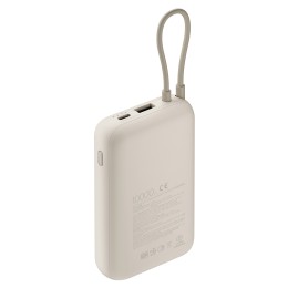 Внешний аккумулятор со встроенным кабелем 22.5W Xiaomi Power Bank 10000mAh (Integrated Cable) Tan GL
