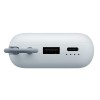 Внешний аккумулятор со встроенным кабелем Mi Power Bank 10000mAh (Integrated Cable) Ice Blue GL