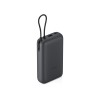 Внешний аккумулятор с встроенным кабелем Xiaomi Power Bank 20000mAh (Integrated Cable) GL Dark Gray