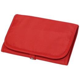 Несессер для путешествий со съемной косметичкой "Flat", красный