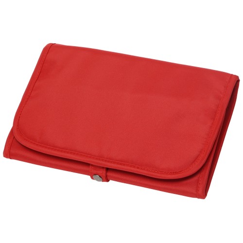 Несессер для путешествий со съемной косметичкой "Flat", красный