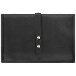 Несессер для путешествий со съемной косметичкой "Flat", черный