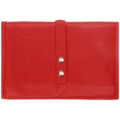 Несессер для путешествий со съемной косметичкой "Flat", красный