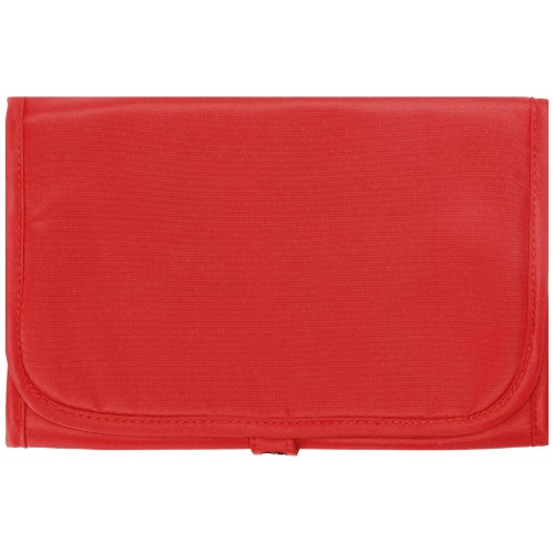 Несессер для путешествий со съемной косметичкой "Flat", красный