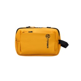 Несессер TORBER РИТМ, желтый, полиэстер 900D с PU покрытием, 27 х 18 х 6 см