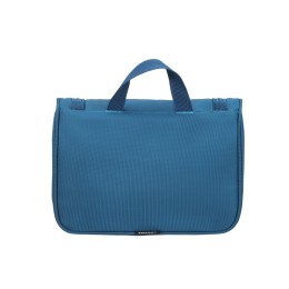 Несессер TORBER, дорожный, синий, полиэстер, 27х11х22 см