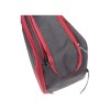 Несессер TORBER, дорожный, чёрный/бордовый, полиэстер 300D, 27 х 17 х 14 см