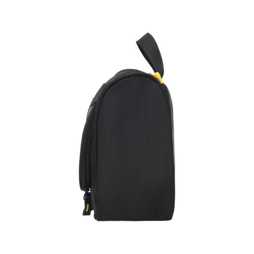 Несессер TORBER, дорожный, чёрный/серый, полиэстер, 27х11х22 см