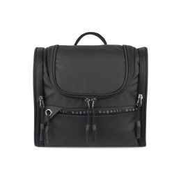 Несессер BUGATTI БЛАНК ОБЛЕГЧЕННАЯ | BLANC DELIGHT, чёрный, нейлон RPET600D/тарпаулин/полиэстер, 24,5х12х22,5 см, 5 л