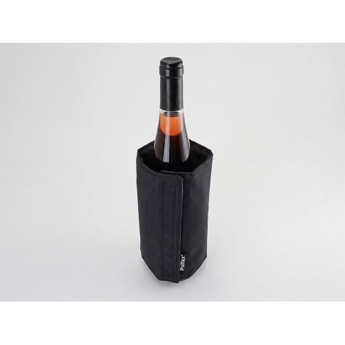 Охладитель-чехол для бутылки вина или шампанского "Cooling wrap", черный