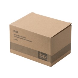 Подставка для ручек и телефона "Fika", натуральный/серый