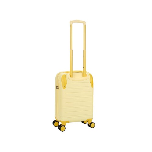 Чемодан TORBER В Отпуск, желтый, ABS-пластик, 36 х 22 х 55 см, 31 л, 2,4 кг