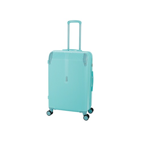 Чемодан TORBER В Отпуск, бирюзовый, ABS-пластик, 48 х 29,5 х 72 см, 80 л, 3,4 кг