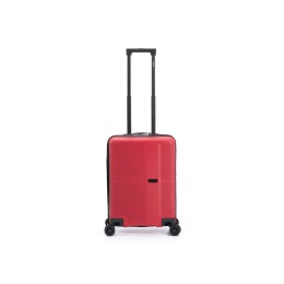 Чемодан TORBER ЭЛЬТОН, красный, ABS-пластик, 38 х 24 х 54 см, 35 л
