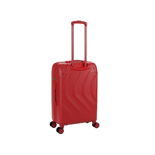 Чемодан TORBER В Отпуск, красный, ABS-пластик, 45 х 27 х 68 см, 63 л, 3,1 кг