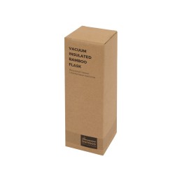 Вакуумный термос Moso из бамбука, 400 мл