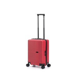 Чемодан TORBER ЭЛЬТОН, красный, ABS-пластик, 38 х 24 х 54 см, 35 л