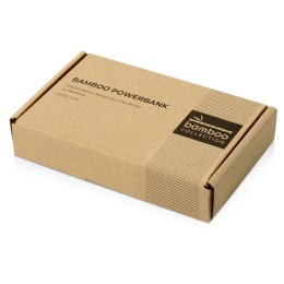 Внешний аккумулятор из бамбука "Bamboo", 5000 mAh