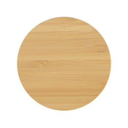 Беспроводное зарядное устройство из бамбука "Cap", натуральный