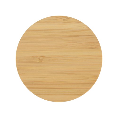 Беспроводное зарядное устройство из бамбука "Cap", натуральный