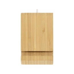 Беспроводное зарядное устройство из бамбука «Jetty», 10 Вт, натуральный