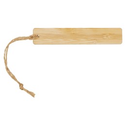 Закладка с линейкой из бамбука "Bookmark", натуральный