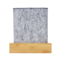 Подставка для ручек и телефона из бамбука "Takeshi", серый