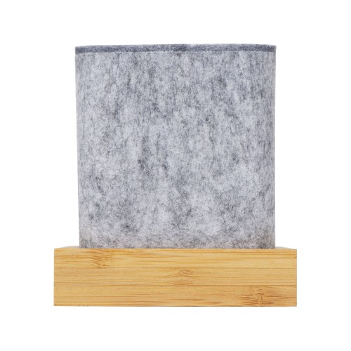 Подставка для ручек и телефона из бамбука "Takeshi", серый