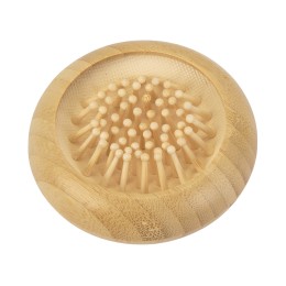 Расческа с зеркалом из бамбука "Daisy", натуральный