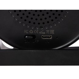 Портативная колонка c функцией беспроводной зарядки "Eclipse", 5 Вт / 10 Вт