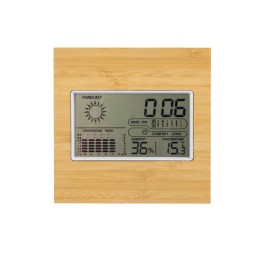 Метеостанция из бамбука "Moscow Heat"