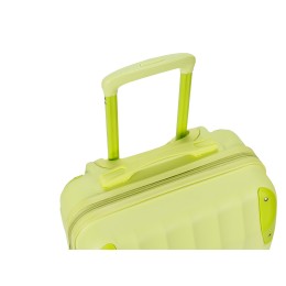Чемодан TORBER В Отпуск, салатовый, ABS-пластик, 39,5 х 23 х 60 см, 42 л, 2,6 кг