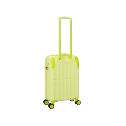 Чемодан TORBER В Отпуск, салатовый, ABS-пластик, 39,5 х 23 х 60 см, 42 л, 2,6 кг