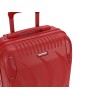 Чемодан TORBER В Отпуск, красный, ABS-пластик, 37 х 25 х 56,5 см, 36 л, 2,5 кг