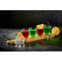 Набор стопок на бамбуковой подставке "Shots"