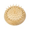 Расческа с зеркалом из бамбука "Daisy", натуральный
