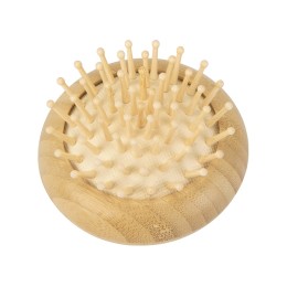 Расческа с зеркалом из бамбука "Daisy", натуральный