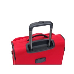 Чемодан TORBER БРОСНО, красный, нейлон 600D, 36,5 х 20 х 54 см, 32 л