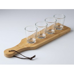 Набор стопок на бамбуковой подставке "Shots"