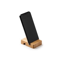 Подставка из бамбука ANTIX для мобильных устройств, планшетов или смартфонов, бежевый