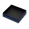 Подарочная коробка с эфалином Obsidian L 243 х 208 х 63, синий (P)