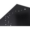 Подарочная коробка из фанеры Constellation 330х220х100 мм, фанера 6 мм, крышка на выдвижных пазах черная ЛХДФ 3 мм, бечевка