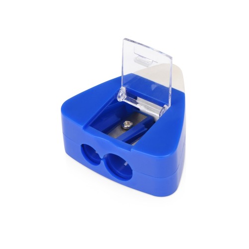 Точилка с ластиком "Easy duo", синий