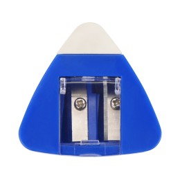 Точилка с ластиком "Easy duo", синий