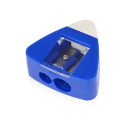 Точилка с ластиком "Easy duo", синий