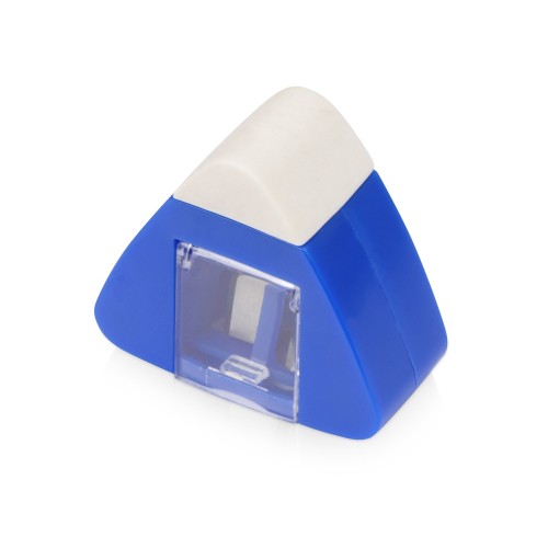 Точилка с ластиком "Easy duo", синий