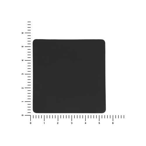 ПАТЧ КВАДРАТ soft-touch (чёрный) 5,5 х 5,5 см